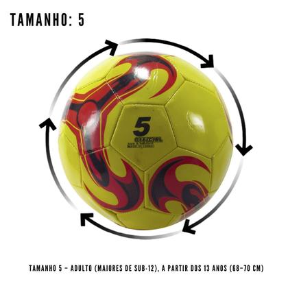 Imagem de Bola de futebol de pvc para campo (tamanho 05)