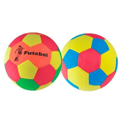 Imagem de Bola De Futebol Infantil Em Eva Leve Praia Piscina - Apolo Brinquedos