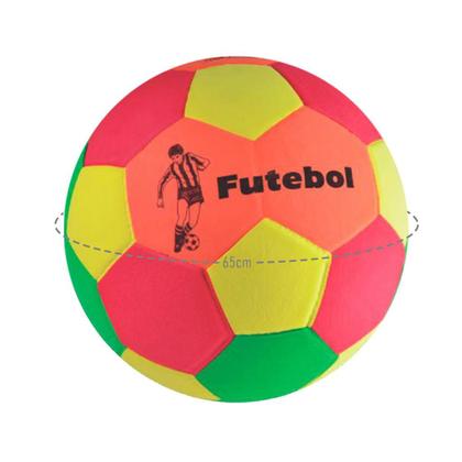 Imagem de Bola De Futebol Infantil Em Eva Leve Praia Piscina - Apolo Brinquedos