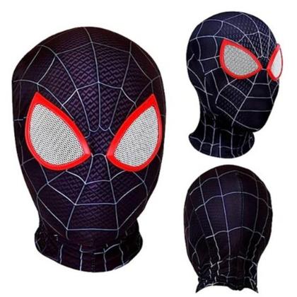 Imagem de Bola de futebol + Mascara Infantil Homem Aranha-Pr