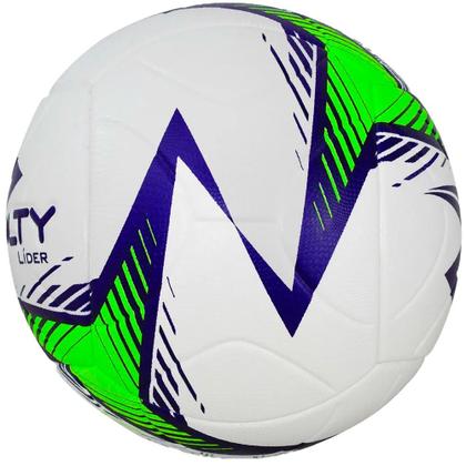 Imagem de Bola de Futebol Society Penalty Lider XXIV Branco Verde Roxo