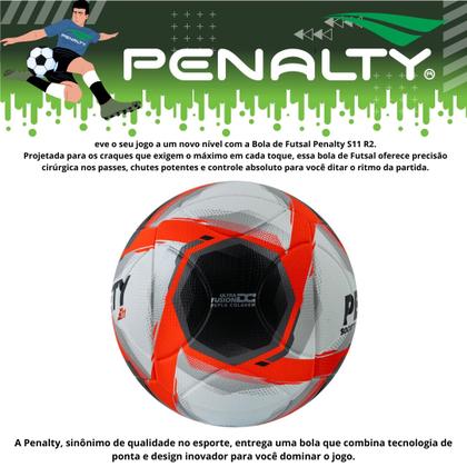 Imagem de Bola De Futebol Society Penalty S11 R2 XXV Quadra Grama Sintética