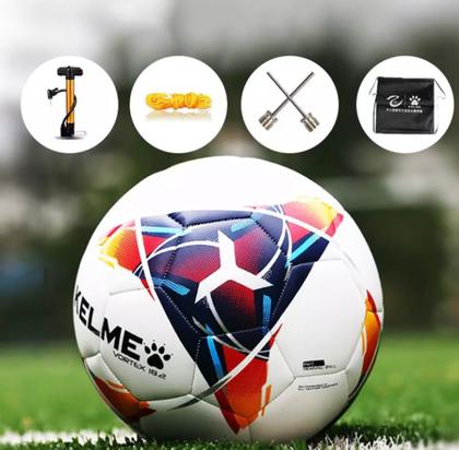 Imagem de Bola De Futebol Texturizada N-5 Cor Vermelha Profissional