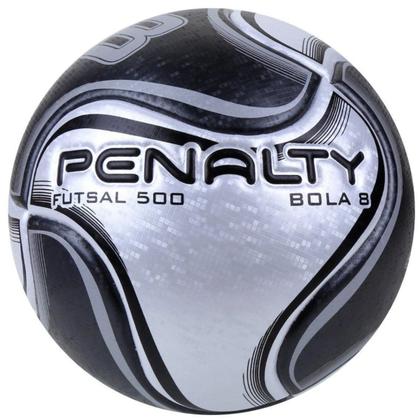 Imagem de Bola De Futsal Penalty 8 X Cor preto/branco