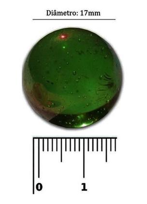 Imagem de Bola De Gude Bolinha Esfera Vidro Artesanato Decoração 100un
