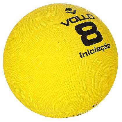 Imagem de Bola De Iniciação Borracha Esportiva T8 Numero 8 Vollo BI008 Amarela