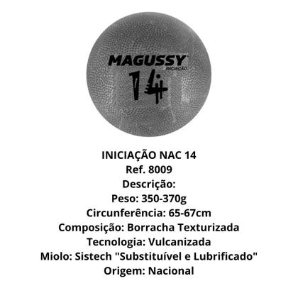 Imagem de Bola de iniciação magussy tam: 14 nacional