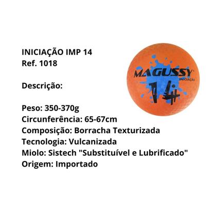 Imagem de Bola de iniciação magussy tam: 14