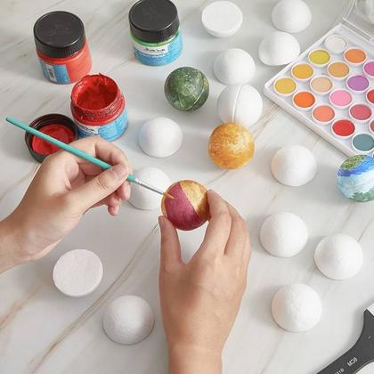 Imagem de Bola de Isopor 30 cm (300 mm) Oca 1 Unidade