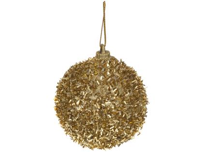Imagem de Bola de Natal Dourada com Glitter NATAL045M