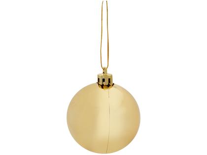 Imagem de Bola de Natal Dourada Lisa NATAL040B Casambiente