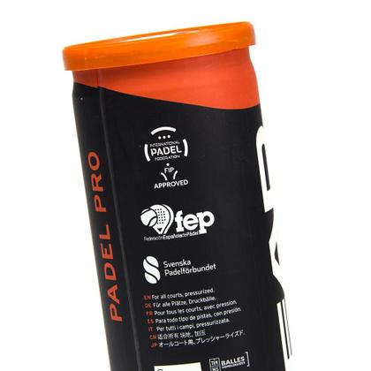 Imagem de Bola de Padel Head Pro Tubo com 3 Unidades