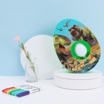Imagem de Bola de pintura de dinossauro crianças elétrica diy brinquedos educativos conjunto decorativo presentes 1ml