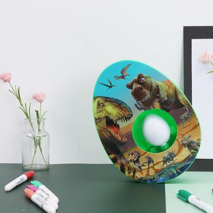 Imagem de Bola de pintura de dinossauro crianças elétrica diy brinquedos educativos conjunto decorativo presentes 1ml