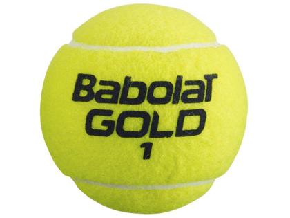 Imagem de Bola de Tênis Babolat Gold Championship Tubo 3 Bolas