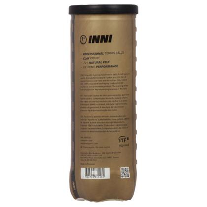 Imagem de Bola de Tênis Inni Grand Clay Tubo Com 03 Bolas