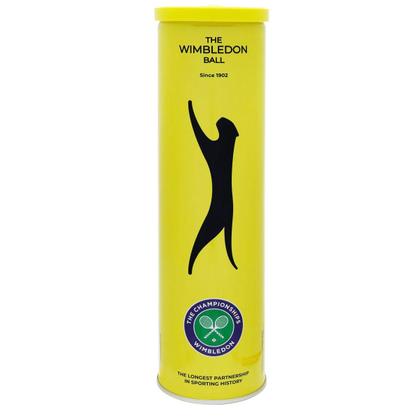 Imagem de Bola de Tênis Slazenger Wimbledon All Court Tubo com 4 Bolas