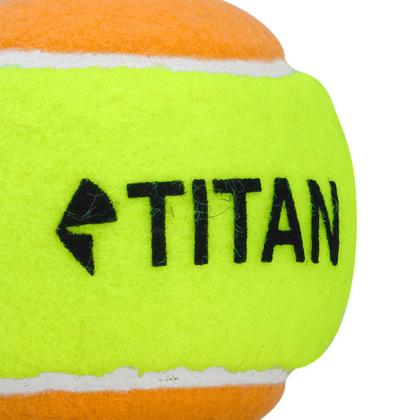 Imagem de Bola de Tênis Titan Kids Laranja Estagio 2  - Pack com 24 Unidades