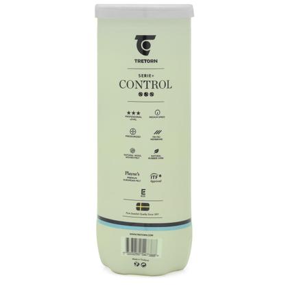 Imagem de Bola de Tênis Tretorn Serie+ Control - Tubo com 03 Unidades