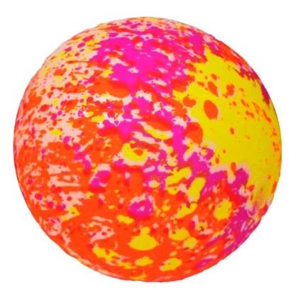 Imagem de Bola De Vinil Inflável Infantil Colorida Plástico Brinquedo