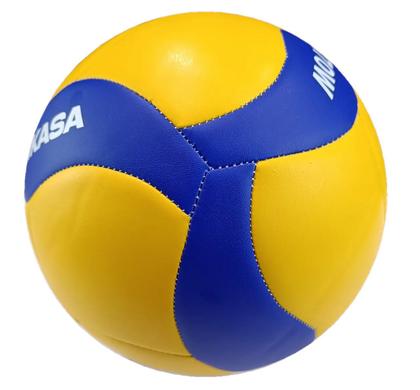 Imagem de Bola de Vôlei de Quadra V370W Oficial Amarelo e Azul - Mikasa