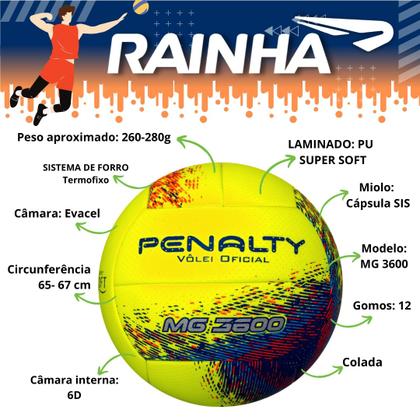 Imagem de Bola de Vôlei Mg 3600 Penalty XXI Original