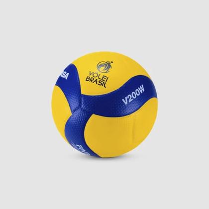 Imagem de Bola de Vôlei Mikasa V200W Amarelo e Azul