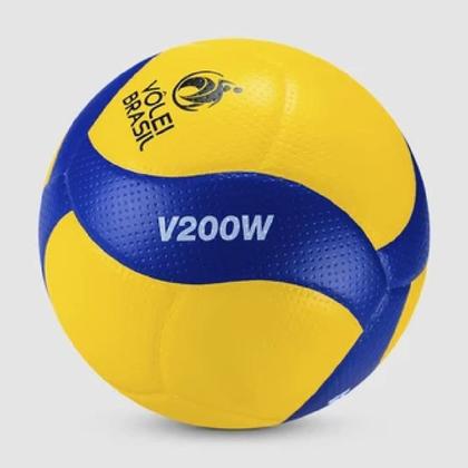 Imagem de Bola de Vôlei Mikasa V200W Amarelo e Azul