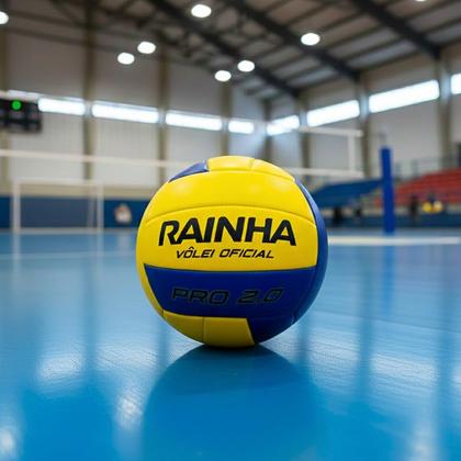 Imagem de Bola de Vôlei Oficial Rainha Pro 2.0 Costurada