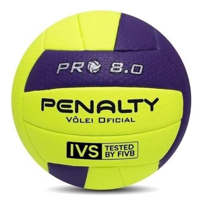 Imagem de Bola De Vôlei Penalty 8.0 Pro IX Oficial Aprovada FIVB