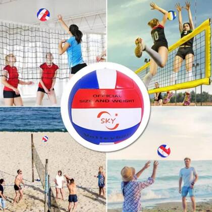 Imagem de Bola De Vôlei SKY Volleyball Quadra Praia 20cm Multicolorida
