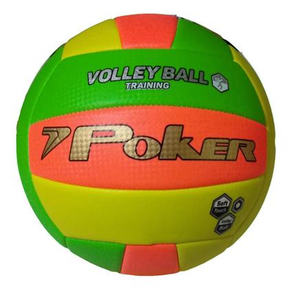 Imagem de Bola De Vôlei Training Neon Ii Tricolor Poker