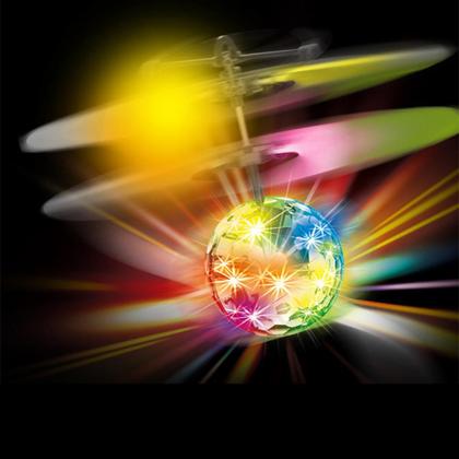 Imagem de Bola Drone Voadora Com Sensor e Led Helicoptero Recarregável USB