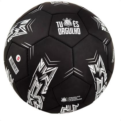 Imagem de Bola futebol campo corinthians estadios preta 2024 oficial