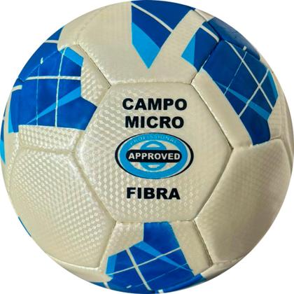 Imagem de Bola Futebol Campo Micro Fibra Azul/Branco- ML33