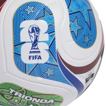 Imagem de Bola Futebol de Campo Adidas Trionda League Copa Mundo 2026 Cor:Branco