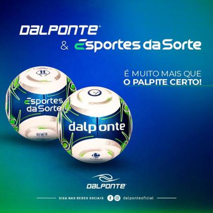 Imagem de Bola Futebol de Campo Dalponte 10 Esporte da Sorte Termogel Profissional