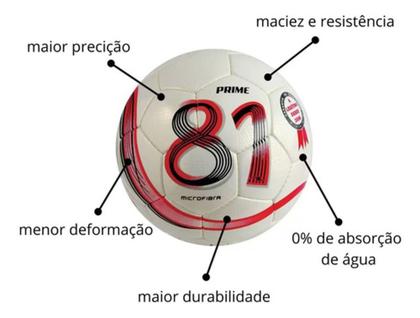 Imagem de Bola Futebol de Campo Dalponte 81 Prime Costurada À Mão Profissional