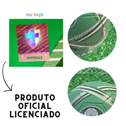 Imagem de Bola Futebol Do Palmeiras N5 Oficial Licenciada Campo Quadra