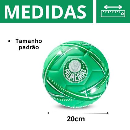 Imagem de Bola Futebol Do Palmeiras N5 Oficial Licenciada Campo Quadra