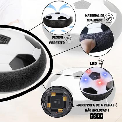 Imagem de Bola Futebol Hover Ball Flutuante Dentro De Casa Com Luzes