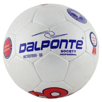 Imagem de Bola Futebol Society 81 Dalponte Microfibra Costurada a Mão