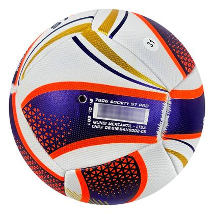 Imagem de Bola Futebol Society Kagiva S7 Pró 2026 Oficial Profissional Cor:Branco