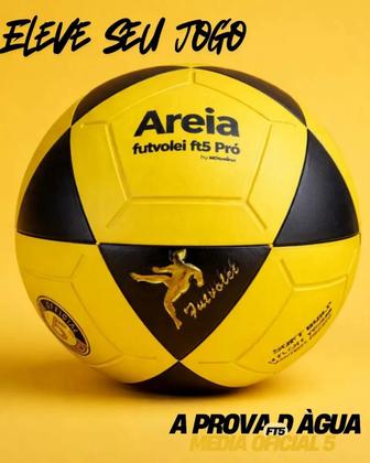 Imagem de Bola Futevôlei Areia Altinha Fut Mesa Vulcanizada N5 Oficial