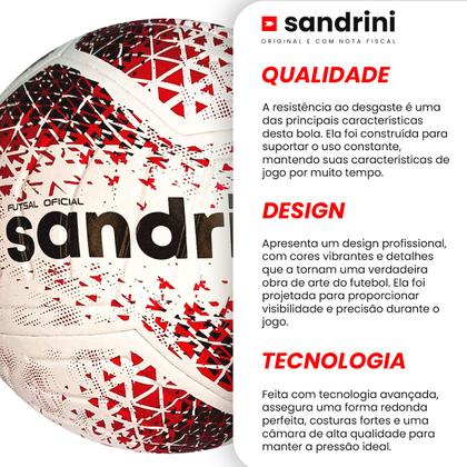Imagem de Bola Futsal Axis SR 500 Oficial Sandrini