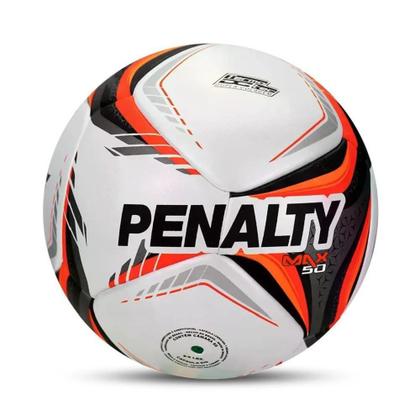 Imagem de Bola Futsal Infantil Penalty Max 50 XXVI - Laranja e Preto