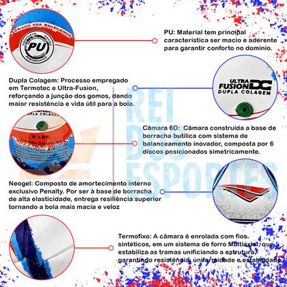 Imagem de Bola Futsal Penalty Max 50 SUB 7 Profissional Selo CBFS