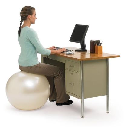 Imagem de Bola Gymnic Fitball Italiana 55 cm Perola