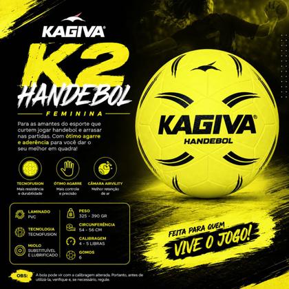 Imagem de Bola Handebol Kagiva K2 Feminina