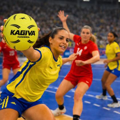 Imagem de Bola Handebol Kagiva K2 Feminina